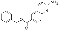 2-氨基喹啉-6-羧酸苄酯结构式_863492-35-7结构式