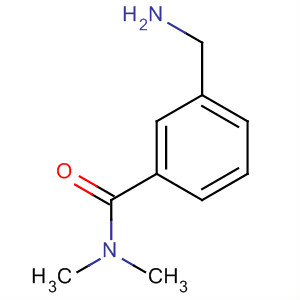 3-(氨基甲基)-N,N-二甲基苯甲酰胺盐酸盐结构式_863548-47-4结构式