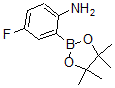 4-氟-2-(4,4,5,5-四甲基-1,3,2-二氧硼烷)-苯胺结构式_863578-24-9结构式