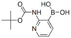 (3-硼-2-吡啶)-氨基甲酸-C-(1,1-二甲基乙基)酯结构式_863753-35-9结构式