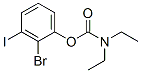 2-溴-3-碘-N,N-二乙基氨基甲酸苯酯结构式_863870-83-1结构式