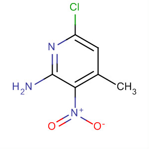6-Chloro-4-methyl-3-nitro-2-pyridinamine Structure,863878-22-2Structure