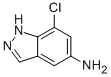 5-氨基-7-氯-1H-吲唑结构式_864082-49-5结构式