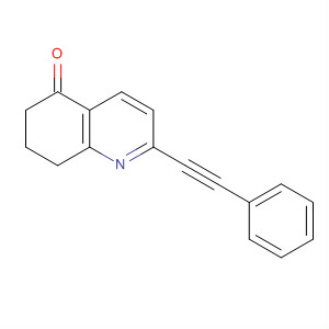 2-(苯基乙炔)-7,8-二氢喹啉-5(6H)-酮结构式_864224-08-8结构式