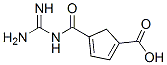 4-[[(氨基亚氨基甲基)氨基]羰基]-1,3-环戊二烯-1-羧酸结构式_864237-62-7结构式