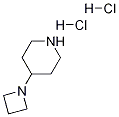 4-(1-氮杂啶)-哌啶双盐酸盐结构式_864246-02-6结构式