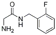 2-氨基-n-(2-氟-苄基)-乙酰胺结构式_864273-29-0结构式