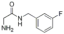 2-氨基-n-(3-氟-苄基)-乙酰胺结构式_864273-31-4结构式