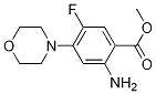 2-氨基-5-氟-4-(4-吗啉)苯甲酸甲酯结构式_864292-15-9结构式