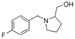 [1-(4-fluorobenzyl)-2-pyrrolidinyl]methanol Structure,864415-55-4Structure