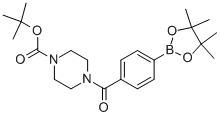 4-(4-Boc-piperazine-1-carbonyl)phenylboronic acid pinacol ester Structure,864754-13-2Structure
