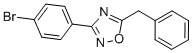 5-苄基-3-(4-溴苯基)-1,2,4-噁二唑结构式_864836-24-8结构式