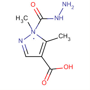 1,5-二甲基-1H-吡唑-4-碳酰肼结构式_864948-68-5结构式