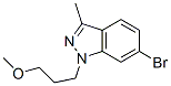 6-Bromo-1-(3-methoxypropyl)-3-methyl-1H-indazole Structure,865156-81-6Structure