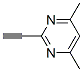 (9CI)-2-乙炔-4,6-二甲基-嘧啶结构式_86520-99-2结构式