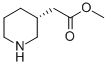 (3R)-3-哌啶乙酸甲酯结构式_865234-86-2结构式