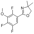 2-(2,4,5-Trifluoro-3-methoxyphenyl)-4,5-dihydro-4,4-dimethyloxazole Structure,865246-09-9Structure