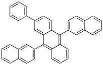 2-苯基-9,10-二（萘基）蒽结构式_865435-20-7结构式