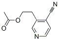 3-[2-(乙酰基氧基)乙基]-4-吡啶甲腈结构式_865611-00-3结构式