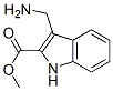 3-氨甲基-1H-吲哚-2-羧酸甲酯结构式_865660-18-0结构式