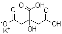 柠檬酸二氢钾结构式_866-83-1结构式