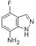 7-氨基-4-氟吲唑结构式_866144-03-8结构式