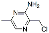 (9ci)-3-(氯甲基)-6-甲基-吡嗪胺结构式_866585-60-6结构式