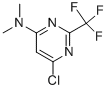 (6-氯-2-三氟甲基嘧啶-4-基)二甲基-胺结构式_866648-53-5结构式