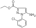 5-氨基-1-(2-氯苯基)-1H-吡唑-3-羧酸乙酯结构式_866838-00-8结构式