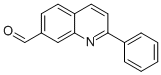 2-苯基-7-喹啉羧醛结构式_867162-43-4结构式