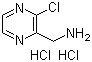 (3-氯吡嗪-2-基)甲胺双盐酸盐结构式_867165-53-5结构式
