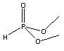 亚磷酸二甲酯结构式_868-85-9结构式