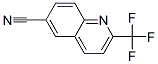 2-三氟甲基喹啉-6-甲腈结构式_868662-64-0结构式