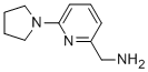 (6-吡咯烷-1-基吡啶-2-基)甲胺结构式_868755-49-1结构式