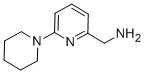 (6-哌啶吡啶-2-基)甲胺结构式_868755-51-5结构式