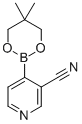 3-Cyanopyridine-4-boronic acid, neopentyl glycol ester Structure,868944-73-4Structure