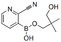2-氰基吡啶-3-硼酸新戊基乙醇酯结构式_868944-75-6结构式