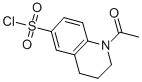 1-乙酰基-1,2,3,4-四氢-喹啉-6-磺酰氯结构式_868964-04-9结构式