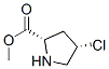 L-proline, 4-chloro-, methyl ester, cis-(9ci) Structure,86940-74-1Structure