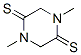 (9ci)-1,4-二甲基-2,5-哌嗪二硫酮结构式_86942-34-9结构式