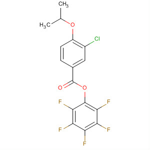 3-氯-4-异丙氧基苯甲酸全氟苯酯结构式_869566-16-5结构式