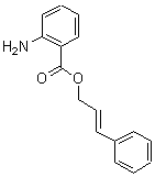 邻氨基苯甲酸肉桂酯结构式_87-29-6结构式