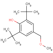2,6-Di-tert-butyl-4-(methoxymethyl)phenol Structure,87-97-8Structure