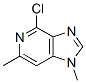 4-Chloro-1,6-dimethyl-1H-imidazo[4,5-c]pyridine Structure,870135-17-4Structure
