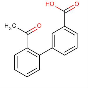 2’-乙酰基联苯-3-羧酸结构式_870245-77-5结构式