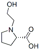 (9ci)-1-(2-羟基乙基)-L-脯氨酸结构式_87026-07-1结构式