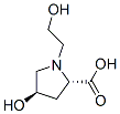 反式-(9ci)-4-羟基-1-(2-羟基乙基)-L-脯氨酸结构式_87026-08-2结构式