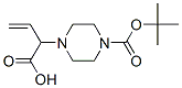 2-(4-Boc-piperazin-1-yl)-3-butenoic acid Structure,870703-78-9Structure