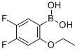4,5-Difluoro-2-ethoxyphenylboronic acid Structure,870778-87-3Structure