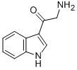 2-氨基-1-(1H-吲哚-3-基)乙酮结构式_87084-40-0结构式